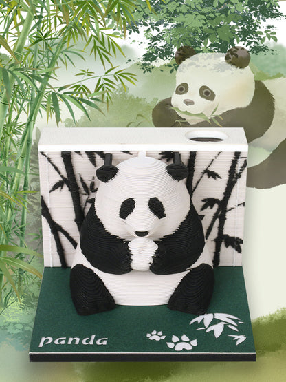 Handcrafted Panda Omoshiroi Calendar